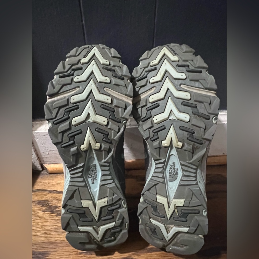 The North Face Gray Athletic Shoes View 2